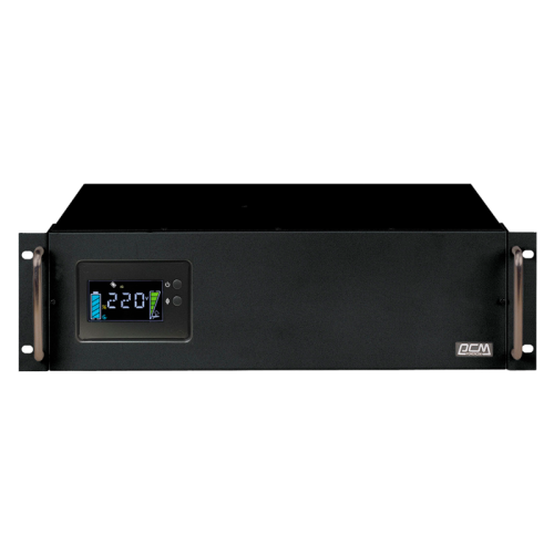 UPS Powercom King Pro RM KIN-3000AP LCD 2400W 3000Va black