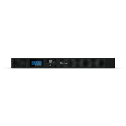 ИБП CyberPower PR1000ELCDRT1U, Rackmount, Rackmount, Line-Interactive, 1000VA/670W, 6 IEC-320 С13 розеток, USB&Serial, SNMPslot, LCD дисплей, Black, 0.6х0.55х0.15м., 24.4кг./ UPS Line-Interactive CyberPower PR1000ELCDRT1U 1000VA/670W USB/RS-232/EPO/SNMPsl