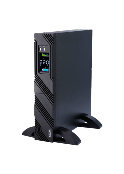 ИБП SPR-2000, линейно-интерактивный, 2000 ВA, 1600 Вт, LCD, Rack/Tower, 8 розеток IEC320 C13 и 1 розетка C19 с резервным питанием, USB, RS-232, слот под SNMP карту, защита RJ45, ШхГхВ 428x431x84 мм 22.5 кг/ UPS POWERCOM SPR-2000, line-interactive, 2000 VA