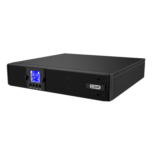 Стоечный ИБП с топологией двойного преобразования/ ИБП CBR [ESN-2KRT-8I-LCHERSC] Online 2000VA/2000W RT 8 x C13, LCD, HID-USB, RS232, EPO, SNMP slot