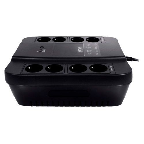 ИБП SPD-650N, резервный, 650 ВA, 390 Вт, 4 евророзетки с резервным питанием, 4 евророзетки с фильтрацией, ШхГхВ 285х232х103мм, 3.7 кг/ Powercom UPS Spider SPD-650N