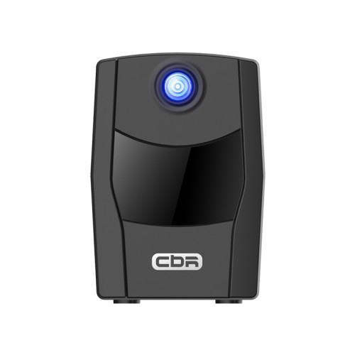 Башенный линейно-интерактивный ИБП/ ИБП CBR [QTM-850T-2F-LCUC] Line Interactive  850VA/480W 9Ah12V 2 x Shuko, HID-USB, RJ45/11