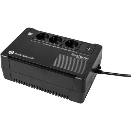 Источник бесперебойного питания Systeme Electriс BV BVSE600RS 360Вт 600ВА черный