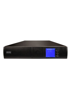 ИБП Powercom SNT-1500, 1500 Вт/1500 ВА, Rack/Tower, 8 розеток IEC320 C13 с резервным питанием, LCD, USB, RS-232, слот под SNMP карту, напряжение шины постоянного тока 36В, ток заряда 6А, ШхГхВ 428х425х84 мм, вес 8.5 кг, батареи в комплект не входят./ UPS 