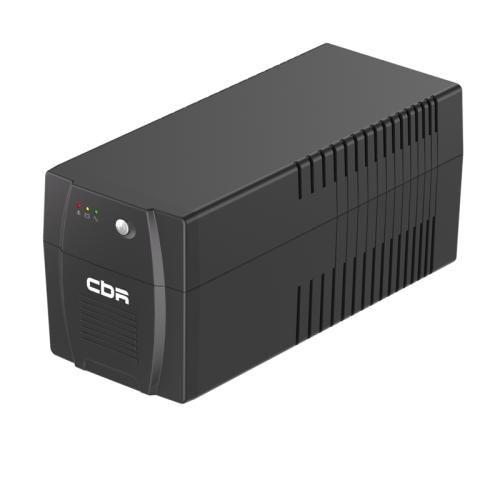 Башенный линейно-интерактивный ИБП/ ИБП CBR [UPS-TWK-101EJ-1000] 1000VA/600W, Schuko CEE 7 x4 outlets, LED, USB Type-B, RJ11/45, AVR, 12V/7Ah*2