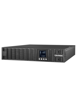 ИБП CyberPower OLS3000ERT2U, Rackmount, Online, 3000VA/2700W, 8 IEC-320 С13, 1 IEC C19 розеток, USB&Serial, RJ11/RJ45, SNMPslot, LCD дисплей, Black, 0.5х0.8х0.2м., 35кг./ UPS Online CyberPower OLS3000ERT2U 3000VA/2700W USB/RS-232/EPO/SNMPslot/RJ11/45/ВБМ 