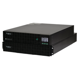 Systeme Electric Smart-Save Online SRV  10000 ВA, 10000 Вт, 230 В, 1:1, 2U+2U, конвертируемый форм-фактор, 16 шт. АКБ, 12В 9Ач, клеммы, размеры 440x600x174 мм