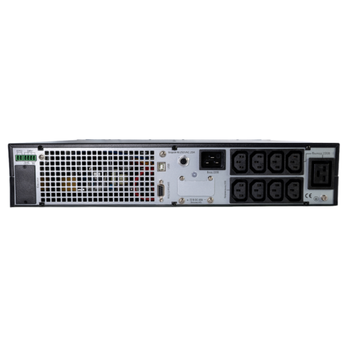 Systeme EИБП SRTSE 2 поколения 1500 ВА/Вт, 2U, 8 C13+1 C19, USB, RS-232, сухие контакты Systeme EИБП SRTSE 2 поколения 1500 ВА/Вт, 2U, 8 C13+1 C19, USB, RS-232, сухие контакты