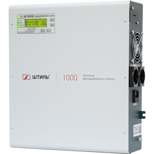Источник бесперебойного питания Штиль SW1000SL 900Вт 1000ВА серый