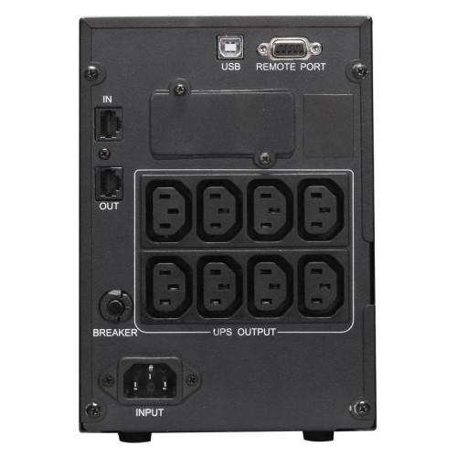 Источник бесперебойного питания Powercom Smart King Pro+ SPT-1000-II LCD 800Вт 1000ВА черный
