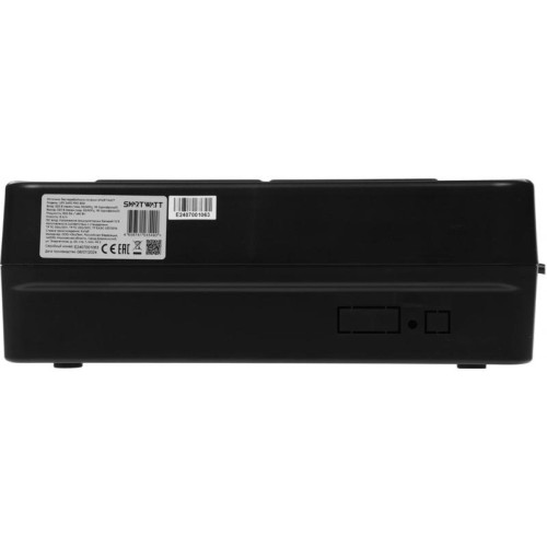 Источник бесперебойного питания Smartwatt SAFE PRO 800 480Вт 800ВА черный