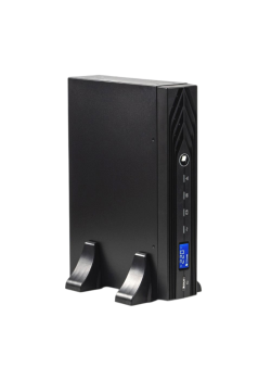 9903 Источник бесперебойного питания SKAT-UPS 1000-RACK-ON-E, 1000ВА, 900 Вт, online, 2U, внешние АКБ, RS 232, USB, EPO, 8хС13, ШхГхВ 440х325х88, масса 7.6 кг