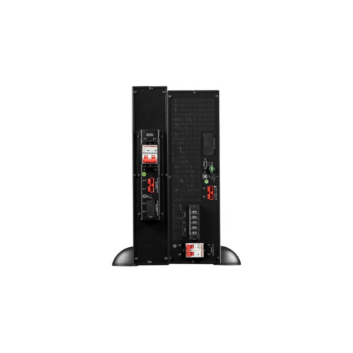 ИБП Systeme Electric Smart-Save Online SRV 10000 ВА, монтаж в стойку 5U, 230 В, 1:1, клеммный вход/выход, SmartSlot, LCD, USB, версия с возможностью увеличения времени автономии, 2 кор.