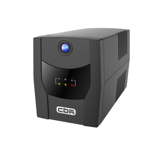 Башенный линейно-интерактивный ИБП/ ИБП CBR [QTM-1500T-4F-LCUC] Line Interactive  1500VA/900W 9Ah12V 4 x Shuko, HID-USB, RJ45/11