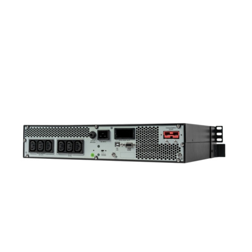 ИБП Systeme Electric Smart-Save Online SRV 2000 ВА, конвертируемый форм-фактор 4U, 230 В, 6 розеток  IEC C13, SmartSlot, LCD, USB HID, версия с возможностью увеличения времени автономии, 2 кор.