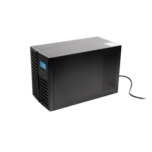 ИБП SMARTWATT UPS XPERT EURO 3kVA, Онлайн, мощность 3000/2700 ВА/Вт, напольный, LCD дисплей, Shuko CEE7/4 - 2 шт., батарея 12В 7Ач 6шт., 192x386x250мм., 20.5кг., артикул 3703020440003