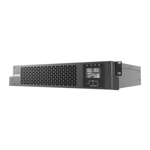 Источник бесперебойного питания/ ONTEK SM RT 1, версия 2, 1 кВА/1 кВт (PF=1), 1ф/1ф, 2U, 24В без АКБ Источник бесперебойного питания/ ONTEK SM RT 1, версия 2, 1 кВА/1 кВт (PF=1), 1ф/1ф, 2U, 24В без АКБ