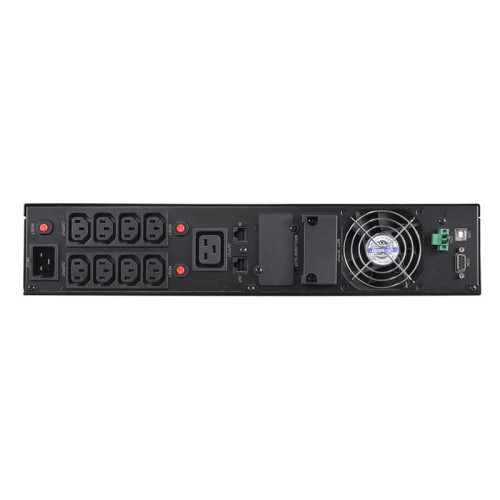 ИБП CyberPower OLS3000ERT2U, Rackmount, Online, 3000VA/2700W, 8 IEC-320 С13, 1 IEC C19 розеток, USB&Serial, RJ11/RJ45, SNMPslot, LCD дисплей, Black, 0.5х0.8х0.2м., 35кг./ UPS Online CyberPower OLS3000ERT2U 3000VA/2700W USB/RS-232/EPO/SNMPslot/RJ11/45/ВБМ 