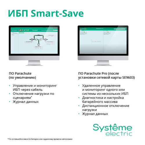 ИБП Systeme Electric Smart-Save SMT 2000 ВА, монтаж в стойку 2U, 230 В, 6 розеток IEC C13, SmartSlot, AVR, LCD, USB HID ИБП Systeme Electric Smart-Save SMT 2000 ВА, монтаж в стойку 2U, 230 В, 6 розеток IEC C13, SmartSlot, AVR, LCD, USB HID