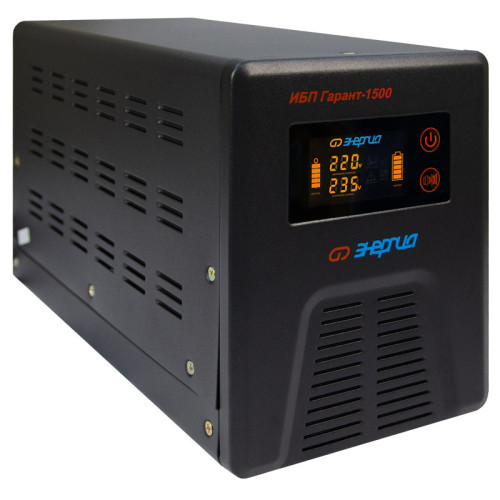 ИБП Гарант-1500 24В 1500 ВА ЭНЕРГИЯ/ UPS Garant-1500 24V 1500 VA ENERGY ИБП Гарант-1500 24В 1500 ВА ЭНЕРГИЯ/ UPS Garant-1500 24V 1500 VA ENERGY