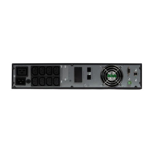 8775 SKAT-UPS 3000-RACK-ON-E P3 ИБП 3000ВА/3000 Вт, 2U, On-Line, синус, внешн. АКБ 72В (6х12В), 8хC13+1xC19, USB, RS232, слот для карт (SNMP, реле), EPO, ШхГхВ 440х602х86,5 масса 8.8 кг