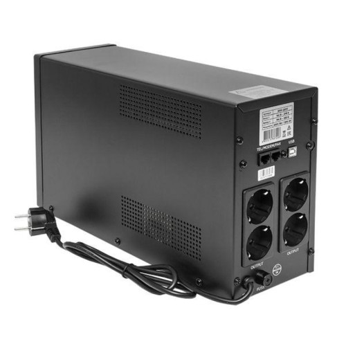Источник бесперебойного питания/ Источник бесперебойного питания E-Power SSW200 2000 ВА 1200Вт, 4хSchuko, USB ,R45