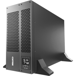 Источник бесперебойного питания/ ONTEK SM RT 10 (SB) PL, 10 кВА/10 кВт (PF=1) с внутренними аккумуляторными батареями 20шт/9Ач, выходными клеммами и выходными розетками 8шт х С13, 4шт х С19, с выключателем сервисного байпаса и выходным выключателем, заряд