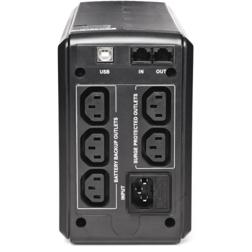 Источник бесперебойного питания Powercom Smart King Pro+ SPT-500 400Вт 500ВА черный/ UPS Powercom Smart King Pro+ SPT-500 400W 500Va black