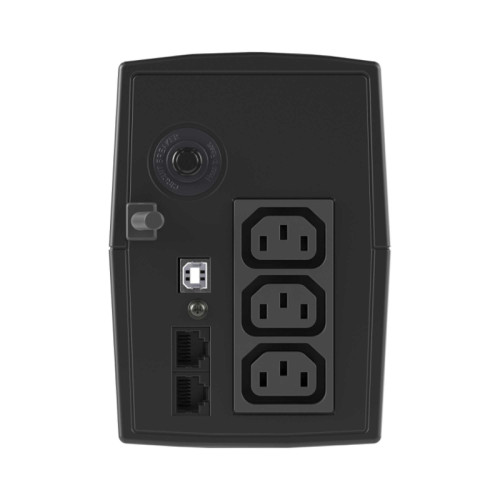 Линейно-интерактивный ИБП ДКС серии Info LCD, 600 ВА/360 Вт, 1/1, 3xIEC C13, USB + RJ45, LCD, 1x7Aч Линейно-интерактивный ИБП ДКС серии Info LCD, 600 ВА/360 Вт, 1/1, 3xIEC C13, USB + RJ45, LCD, 1x7Aч