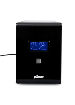 ИБП POWERMAN Smart Sine 1500, LCD, линейно-интерактивный, 1500ВА, 1050Вт,  4 евророзетки с резервным питанием, USB, батарея 12В 9Ач 2 шт., 380мм х 158мм х 198мм, 11.5 кг./ UPS POWERMAN Smart Sine 1500, LCD, line-interactive, 1500VA, 1050W, 4 eurosockets w