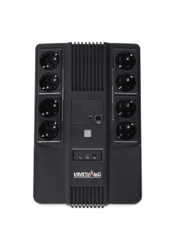 ИБП МАСТЕР 1000, 1000/600 ВА/Вт, LED, USB, RJ11/RJ45, SCHUKOx8/ line-interactive AS brick