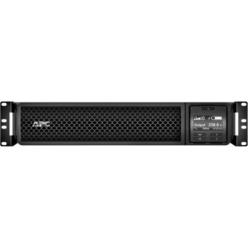 ИБП для монтажа в стойку/ Smart-UPS SRT 1.98 KВатт / 2.2 kВА On-Line, Extended-run, Black, Rack, with PowerChute Business Edition sofware, Interface Port DB-9 RS-232, SmartSlot, (2) IEC 320 C19, (8) IEC 320 C13