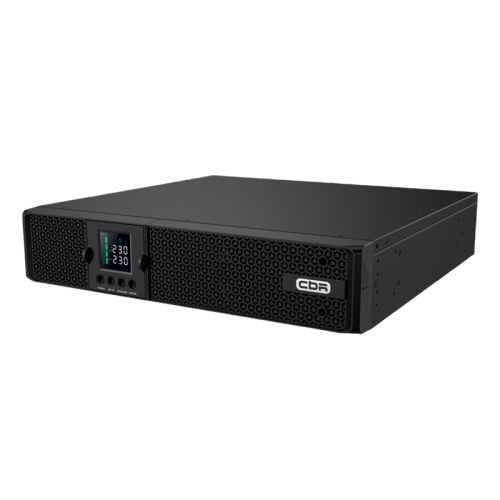 Стоечный линейно-интерактивный ИБП/ ИБП CBR [PLS-2KRT-8I-LCHERSC] Line Interactive Smart 2000/1800 RT 8 x C13, LCD, HID-USB, RS232, EPO, SNMP slot