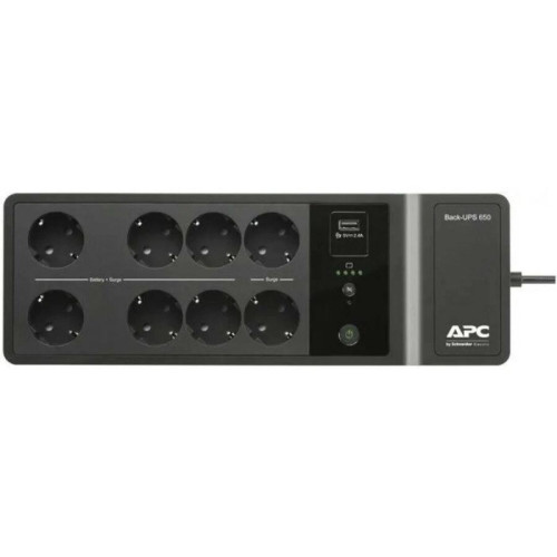 Источник бесперебойного питания APC Back-UPS BE650G2-GR 400Вт 650ВА черный Источник бесперебойного питания APC Back-UPS BE650G2-GR 400Вт 650ВА черный
