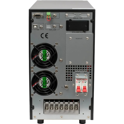 Источник бесперебойного питания онлайн SNR BASE 6000ВА/6000Вт, 1ф:1ф, 192-240В(DC), LCD, 12А(ЗУ), без АКБ/ Online, Rack, UPS