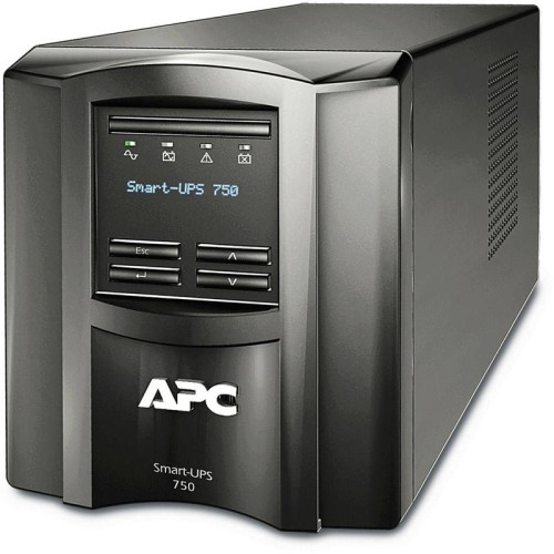 Источник бесперебойного питания APC Smart-UPS SMT750IC 500Вт 750ВА черный Источник бесперебойного питания APC Smart-UPS SMT750IC 500Вт 750ВА черный