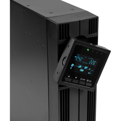 8772 SKAT-UPS 3000-RACK-ON-6X9 P3 ИБП 3000ВА/3000 Вт, 2U, On-Line, синус, встр. АКБ 72В (6x9Ач), 2хSchuko+1xC19, USB, RS232, RS485, параллельный порт, слот для карт (SNMP, реле), EPO, ШхГхВ 440х605х88, масса 30.4 кг