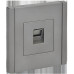Розетка компьютерная/ FORTE&PIANO Розетка компьютерная RJ-45 кат.5E FP532 сталь Розетка компьютерная/ FORTE&PIANO Розетка компьютерная RJ-45 кат.5E FP532 сталь