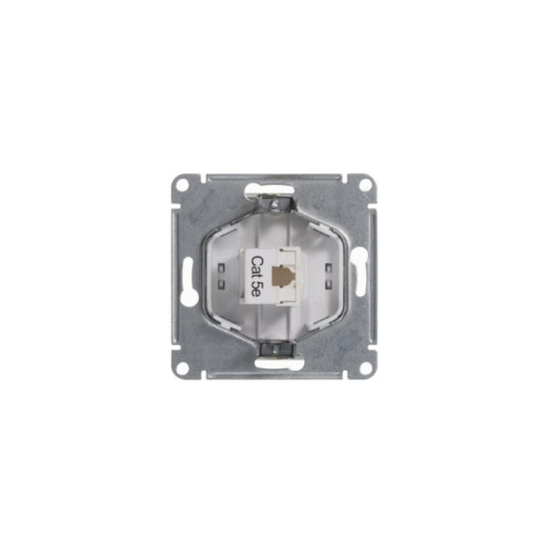 Розетка компьютерная/ GLOSSA розетка компьютерная RJ45 категория 5е в рамку белая Розетка компьютерная/ GLOSSA розетка компьютерная RJ45 категория 5е в рамку белая