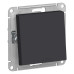 Переключатель/ ATLASDESIGN AQUA 1-клавишный переключатель IP44, сх.6, 10АХ, механизм, карбон
