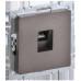 Розетка компьютерная/ BRITE Розетка компьютерная RJ-45 кат.5E РК10-БрТБ темная бронза Розетка компьютерная/ BRITE Розетка компьютерная RJ-45 кат.5E РК10-БрТБ темная бронза