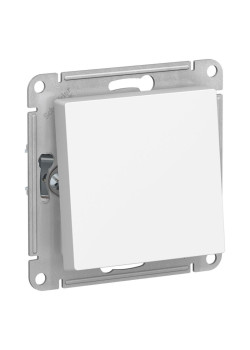 Переключатель одноклавишный/ Переключатель одноклавишный ATLASDESIGN AQUA IP44 схема 6 10АХ механизм белый