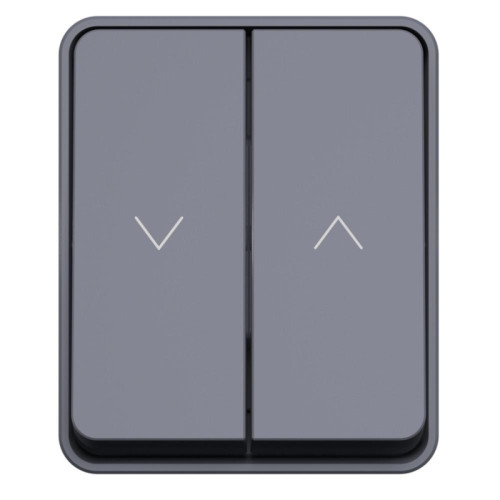 Выключатель/ ATLASDESIGN PROFI IP54 2-клавишный ВЫКЛЮЧАТЕЛЬ ДЛЯ ЖАЛЮЗИ, 2хсх.4, АНТРАЦИТ Выключатель/ ATLASDESIGN PROFI IP54 2-клавишный ВЫКЛЮЧАТЕЛЬ ДЛЯ ЖАЛЮЗИ, 2хсх.4, АНТРАЦИТ
