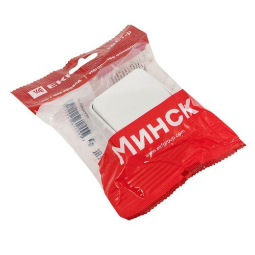 Выключатель Минск/ Выключатель Минск 1-клавишный ОП 10А белый