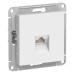 ATLASDESIGN РОЗЕТКА компьютерная RJ45, кат. 6A, механизм, БЕЛЫЙ ATLASDESIGN РОЗЕТКА компьютерная RJ45, кат. 6A, механизм, БЕЛЫЙ