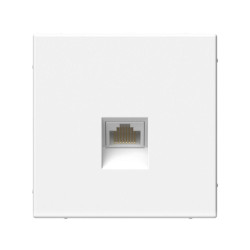 Розетка компьютерная/ ARTGALLERY розетка компьютерная RJ45, кат. 6A, механизм, лотос