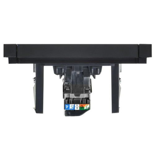 FORTE&PIANO Розетка компьютерная RJ-45 кат.5E FP132 черный