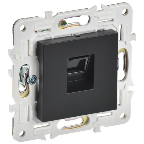 SKANDY Розетка компьютерная RJ-45 кат.5E SK-K01Bl черный