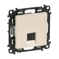 Розетка телеф. Legrand Valena Life 753538 скрыт. слоновая кость