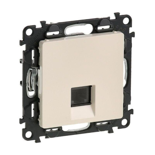 Розетка телеф. Legrand Valena Life 753538 скрыт. слоновая кость